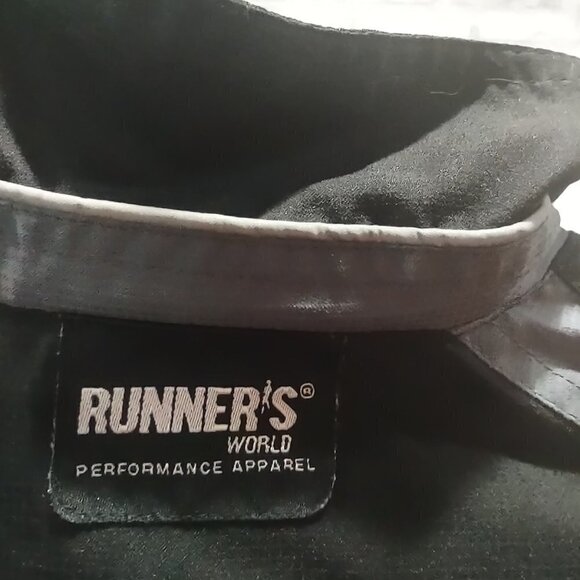 Runner's World Women's Black/Grey Rain Jacket Size M - Picture 4 of 5